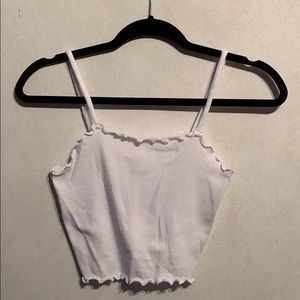 White Lettuce Edge Tank